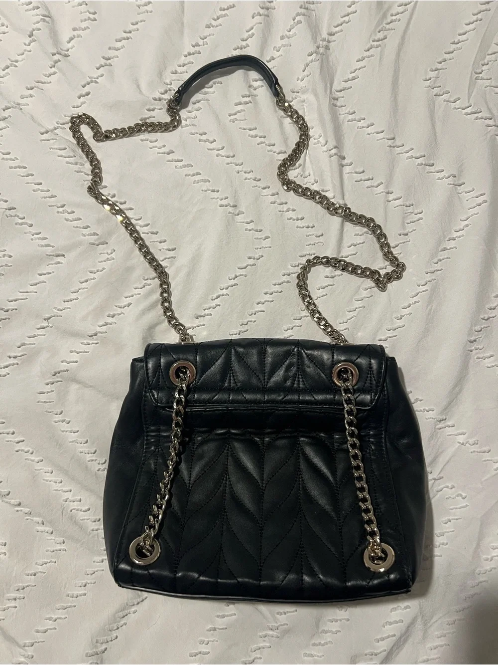 kate spade structured quilted